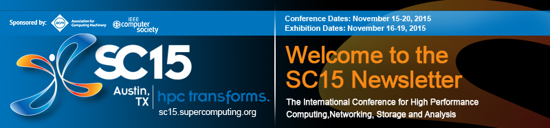 SC15 Newsletter: Please enable images